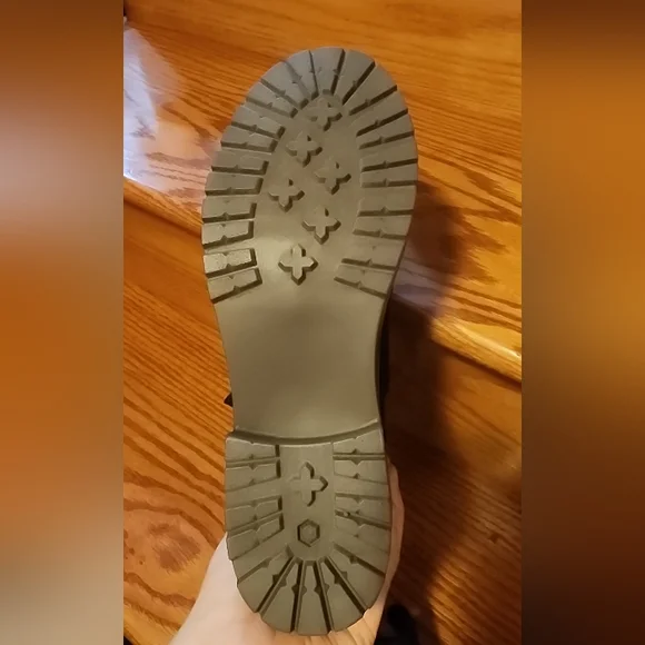 Kensie Black Lace-Up Ankle Boots - Picture 3 of 8